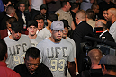 LAS VEGAS, NV - MAY 26:  Frank Mir enters the arena before his bout against Junior dos Santos at UFC 146 at MGM Grand Garden Arena on May 26, 2012 in Las Vegas, Nevada. (Photo by Donald Miralle/Zuffa LLC/Zuffa LLC via Getty Images)