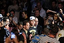 LAS VEGAS, NV - MAY 26:  Junior dos Santos enters the arena before his bout against Frank Mir at UFC 146 at MGM Grand Garden Arena on May 26, 2012 in Las Vegas, Nevada. (Photo by Donald Miralle/Zuffa LLC/Zuffa LLC via Getty Images)