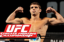 LAS VEGAS, NV - MAY 31:   Al Iaquinta makes weight during The Ultimate Fighter Live weigh in at the Palms Casino Resort on May 31, 2012 in Las Vegas, Nevada.  (Photo by Josh Hedges/Zuffa LLC/Zuffa LLC via Getty Images)  *** Local Caption *** Al Iaquinta