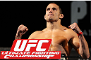 LAS VEGAS, NV - MAY 31:   Jake Ellenberger makes weight during The Ultimate Fighter Live weigh in at the Palms Casino Resort on May 31, 2012 in Las Vegas, Nevada.  (Photo by Josh Hedges/Zuffa LLC/Zuffa LLC via Getty Images)  *** Local Caption *** Jake Ellenberger