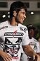 SUNRISE, FL - JUNE 06:   Erick Silva works out for fans and media during the UFC open workouts at Sawgrass Mills Mall on June 6, 2012 in Sunrise, Florida.  (Photo by Josh Hedges/Zuffa LLC/Zuffa LLC via Getty Images)