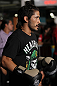 SUNRISE, FL - JUNE 06:   Ian McCall works out for fans and media during the UFC open workouts at Sawgrass Mills Mall on June 6, 2012 in Sunrise, Florida.  (Photo by Josh Hedges/Zuffa LLC/Zuffa LLC via Getty Images)