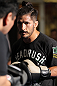 SUNRISE, FL - JUNE 06:   Ian McCall works out for fans and media during the UFC open workouts at Sawgrass Mills Mall on June 6, 2012 in Sunrise, Florida.  (Photo by Josh Hedges/Zuffa LLC/Zuffa LLC via Getty Images)