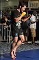 SUNRISE, FL - JUNE 06:   Ian McCall works out for fans and media during the UFC open workouts at Sawgrass Mills Mall on June 6, 2012 in Sunrise, Florida.  (Photo by Josh Hedges/Zuffa LLC/Zuffa LLC via Getty Images)