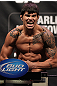SUNRISE, FL - JUNE 07:   Erick Silva makes weight during the UFC on FX 3 official weigh in at Bank Atlantic Center on June 7, 2012 in Sunrise, Florida.  (Photo by Josh Hedges/Zuffa LLC/Zuffa LLC via Getty Images)