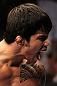 SUNRISE, FL - JUNE 08:   Erick Silva reacts after defeating Charlie Brenneman by submission in a Welterweight bout during the UFC on FX 3 event at Bank Atlantic Center on June 8, 2012 in Sunrise, Florida.  (Photo by Josh Hedges/Zuffa LLC/Zuffa LLC via Getty Images)