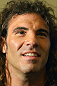 ATLANTIC CITY, NJ - JUNE 20: Clay Guida answers questions after an open workout prior to UFC on FX at Revel Casino in Atlantic City, New Jersey. (Photo by Drew Hallowell/Zuffa LLC/Zuffa LLC via Getty Images)