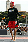 BELO HORIZONTE, BRAZIL - JUNE 20:   Godofredo Pepey works out for the fans and media during the UFC 147 open workouts at Praca da Estacao on June 20, 2012 in Belo Horizonte, Brazil.  (Photo by Josh Hedges/Zuffa LLC/Zuffa LLC via Getty Images)