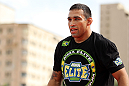 BELO HORIZONTE, BRAZIL - JUNE 20:   Fabricio Werdum works out for the fans and media during the UFC 147 open workouts at Praca da Estacao on June 20, 2012 in Belo Horizonte, Brazil.  (Photo by Josh Hedges/Zuffa LLC/Zuffa LLC via Getty Images)