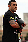 BELO HORIZONTE, BRAZIL - JUNE 20:   Fabricio Werdum works out for the fans and media during the UFC 147 open workouts at Praca da Estacao on June 20, 2012 in Belo Horizonte, Brazil.  (Photo by Josh Hedges/Zuffa LLC/Zuffa LLC via Getty Images)