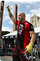 BELO HORIZONTE, BRAZIL - JUNE 20:   Wanderlei Silva works out for the fans and media during the UFC 147 open workouts at Praca da Estacao on June 20, 2012 in Belo Horizonte, Brazil.  (Photo by Josh Hedges/Zuffa LLC/Zuffa LLC via Getty Images)