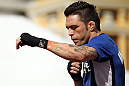 BELO HORIZONTE, BRAZIL - JUNE 20:   Rony Mariano Bezerra works out for the fans and media during the UFC 147 open workouts at Praca da Estacao on June 20, 2012 in Belo Horizonte, Brazil.  (Photo by Josh Hedges/Zuffa LLC/Zuffa LLC via Getty Images)