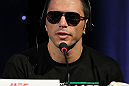 BELO HORIZONTE, BRAZIL - JUNE 21:   Rony "Jason" Mariano Bezerra attends the UFC 147 press conference at Ouro Minas Palace on June 21, 2012 in Belo Horizonte, Brazil.  (Photo by Josh Hedges/Zuffa LLC/Zuffa LLC via Getty Images)