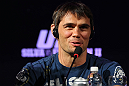 BELO HORIZONTE, BRAZIL - JUNE 21:   Rich Franklin attends the UFC 147 press conference at Ouro Minas Palace on June 21, 2012 in Belo Horizonte, Brazil.  (Photo by Josh Hedges/Zuffa LLC/Zuffa LLC via Getty Images)