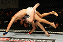 ATLANTIC CITY, NJ - JUNE 22:  Ricardo Funch (T) takes down Dan Miller (B) in a welterweight bout during UFC on FX 4 at Revel Casino on June 22, 2012 in Atlantic City, New Jersey.  (Photo by Nick Laham/Zuffa LLC/Zuffa LLC)