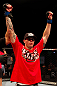 ATLANTIC CITY, NJ - JUNE 22:  Chris Camozzi celebrates his win by TKO (doctor stoppage) over Nick Catone (not pictured) in a middleweight bout during UFC on FX 4 at Revel Casino on June 22, 2012 in Atlantic City, New Jersey.  (Photo by Nick Laham/Zuffa LLC/Zuffa LLC)