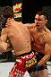 ATLANTIC CITY, NJ - JUNE 22: Steven Siler (L) battles against Joe Gambino (R) in a featherweight bout during UFC on FX 4 at Revel Casino on June 22, 2012 in Atlantic City, New Jersey.  (Photo by Nick Laham/Zuffa LLC/Zuffa LLC)