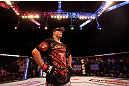 ATLANTIC CITY, NJ - JUNE 22:  Rick Story celebrates his win by unanimous decision against Brock Jardine (not pictured) in a welterweight bout during UFC on FX 4 at Revel Casino on June 22, 2012 in Atlantic City, New Jersey.  (Photo by Nick Laham/Zuffa LLC/Zuffa LLC)