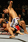 ATLANTIC CITY, NJ - JUNE 22: Ramsey Nijem (T) punches C.J. Keith (B) in a lightweight bout during UFC on FX 4 at Revel Casino on June 22, 2012 in Atlantic City, New Jersey. (Photo by Nick Laham/Zuffa LLC/Zuffa LLC)