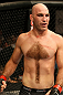 ATLANTIC CITY, NJ - JUNE 22:  Brian Ebersole celebrates in a welterweight bout against T.J. Waldburger (not pictured) during UFC on FX 4 at Revel Casino on June 22, 2012 in Atlantic City, New Jersey.  (Photo by Nick Laham/Zuffa LLC/Zuffa LLC)