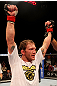 ATLANTIC CITY, NJ - JUNE 22:  Gray Maynard celebrates his win by split decision over Clay Guida (not pictured) in the main event lightweight bout during UFC on FX 4 at Revel Casino on June 22, 2012 in Atlantic City, New Jersey.  (Photo by Nick Laham/Zuffa LLC/Zuffa LLC)