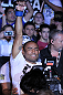 BELO HORIZONTE, BRAZIL - JUNE 23:   Sergio "Serginho" Moraes enters the arena before his UFC 147 middleweight bout against Cezar "Mutante" Ferreira at Estadio Jornalista Felipe Drummond on June 23, 2012 in Belo Horizonte, Brazil.  (Photo by Josh Hedges/Zuffa LLC/Zuffa LLC via Getty Images)