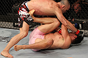 BELO HORIZONTE, BRAZIL - JUNE 23:   (L-R) Wanderlei Silva punches Rich Franklin during their UFC 147 catchweight bout at Estadio Jornalista Felipe Drummond on June 23, 2012 in Belo Horizonte, Brazil.  (Photo by Josh Hedges/Zuffa LLC/Zuffa LLC via Getty Images)