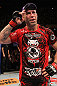 BELO HORIZONTE, BRAZIL - JUNE 23:   Wanderlei Silva stands in the Octagon after his UFC 147 catchweight bout against Rich Franklin at Estadio Jornalista Felipe Drummond on June 23, 2012 in Belo Horizonte, Brazil.  (Photo by Josh Hedges/Zuffa LLC/Zuffa LLC via Getty Images)