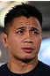 LAS VEGAS, NV - JULY 5:   Cung Le attends a pre-fight news conference before the UFC 148 Open Workouts inside XS nightclub at the Encore on July 5, 2012 in Las Vegas, Nevada.  (Photo by Josh Hedges/Zuffa LLC/Zuffa LLC via Getty Images)