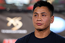 LAS VEGAS, NV - JULY 5:   Cung Le attends a pre-fight news conference before the UFC 148 Open Workouts inside XS nightclub at the Encore on July 5, 2012 in Las Vegas, Nevada.  (Photo by Josh Hedges/Zuffa LLC/Zuffa LLC via Getty Images)
