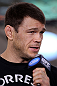 LAS VEGAS, NV - JULY 5:   Forrest Griffin attends a pre-fight news conference before the UFC 148 Open Workouts inside XS nightclub at the Encore on July 5, 2012 in Las Vegas, Nevada.  (Photo by Josh Hedges/Zuffa LLC/Zuffa LLC via Getty Images)