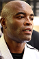 LAS VEGAS, NV - JULY 5:   Anderson Silva works out for the fans and media during the UFC 148 Open Workouts inside XS nightclub at the Encore on July 5, 2012 in Las Vegas, Nevada.  (Photo by Josh Hedges/Zuffa LLC/Zuffa LLC via Getty Images)