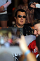 LAS VEGAS, NV - JULY 5:   Actor Steven Seagal looks on as Anderson Silva works out during the UFC 148 Open Workouts inside XS nightclub at the Encore on July 5, 2012 in Las Vegas, Nevada.  (Photo by Josh Hedges/Zuffa LLC/Zuffa LLC via Getty Images)
