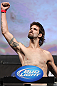 LAS VEGAS, NV - JULY 6:   Cody McKenzie makes weight during the UFC 148 Weigh In at the Mandalay Bay Events Center on July 6, 2012 in Las Vegas, Nevada.  (Photo by Josh Hedges/Zuffa LLC/Zuffa LLC via Getty Images)