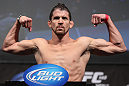 LAS VEGAS, NV - JULY 6:  Shane Roller makes weight during the UFC 148 Weigh In at the Mandalay Bay Events Center on July 6, 2012 in Las Vegas, Nevada.  (Photo by Josh Hedges/Zuffa LLC/Zuffa LLC via Getty Images)