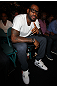 LAS VEGAS, NV - JULY 7:   LeBron James in attendance during UFC 148 inside MGM Grand Garden Arena on July 7, 2012 in Las Vegas, Nevada.  (Photo by Jeff Bottari/Zuffa LLC via Getty Images)  *** Local Caption *** LeBron James