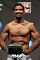 SAN JOSE, CA - JULY 10:   Mark Munoz makes weight during the UFC on Fuel TV weigh in at HP Pavilion on July 10, 2012 in San Jose, California.  (Photo by Josh Hedges/Zuffa LLC/Zuffa LLC via Getty Images)