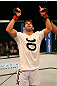 SAN JOSE, CA - JULY 11:   Raphael Assuncao reacts to being declared the winner in his fight against Issei Tamura at HP Pavilion on July 11, 2012 in San Jose, California.  (Photo by Ezra Shaw/Zuffa LLC/Zuffa LLC via Getty Images)  *** Local Caption *** Issei Tamura; Raphael Assuncao