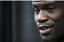 CALGARY, CANADA - JULY 18:  Cheick Kongo speaks to the media during the UFC 149 Open Workouts inside Champion's Creed Gym on July 18, 2012 in Calgary, Alberta.  (Photo by Jeff Bottari/Zuffa LLC/Zuffa LLC via Getty Images)