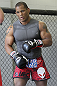 CALGARY, CANADA - JULY 18: Hector Lombard works out for the fans and media during the UFC 149 Open Workouts inside Champion's Creed Gym on July 18, 2012 in Calgary, Alberta, Canada.  (Photo by Jeff Bottari/Zuffa LLC/Zuffa LLC via Getty Images)