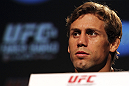 CALGARY, CANADA - JULY 19: Urijah Faber attends the UFC 149 press conference at the Flames Central Sports Club on July 19, 2012 in Calgary, Alberta, Canada. (Photo by Jeff Bottari/Zuffa LLC/Zuffa LLC via Getty Images)