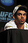 CALGARY, CANADA - JULY 19: Renan Barao attends the UFC 149 press conference at the Flames Central Sports Club on July 19, 2012 in Calgary, Alberta, Canada. (Photo by Jeff Bottari/Zuffa LLC/Zuffa LLC via Getty Images)