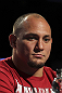 CALGARY, CANADA - JULY 19: Shawn Jordan attends the UFC 149 press conference at the Flames Central Sports Club on July 19, 2012 in Calgary, Alberta, Canada. (Photo by Jeff Bottari/Zuffa LLC/Zuffa LLC via Getty Images)
