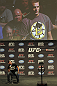 CALGARY, CANADA - JULY 20:  Michael Bisping conducts a Q&A session with the fans prior to the UFC 149 weigh-in at the Scotiabank Saddledome on July 20, 2012 in Calgary, Alberta, Canada.  (Photo by Jeff Bottari/Zuffa LLC/Zuffa LLC via Getty Images)
