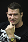 CALGARY, CANADA - JULY 20:  Michael Bisping speaks with the media prior to the UFC 149 weigh-in at the Scotiabank Saddledome on July 20, 2012 in Calgary, Alberta, Canada.  (Photo by Jeff Bottari/Zuffa LLC/Zuffa LLC via Getty Images)