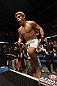 CALGARY, CANADA - JULY 21:  Urijah Faber enters the Octagon prior to facing Renan Barao during their UFC interim bantamweight championship bout at UFC 149 inside the Scotiabank Saddledome on July 21, 2012 in Calgary, Alberta, Canada.  (Photo by Nick Laham/Zuffa LLC/Zuffa LLC via Getty Images)