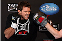 LOS ANGELES - AUGUST 01:  Ryan Bader works out for the media during the UFC on FOX open workouts at the J.W. Marriott on August 1, 2012 in Los Angeles, California. (Photo by Josh Hedges/Zuffa LLC/Zuffa LLC via Getty Images)