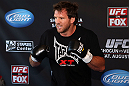 LOS ANGELES - AUGUST 01:  Ryan Bader works out for the media during the UFC on FOX open workouts at the J.W. Marriott on August 1, 2012 in Los Angeles, California. (Photo by Josh Hedges/Zuffa LLC/Zuffa LLC via Getty Images)