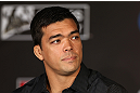 LOS ANGELES - AUGUST 02: Lyoto Machida attends the UFC on FOX press conference at the J.W. Marriott on August 2, 2012 in Los Angeles, California. (Photo by Josh Hedges/Zuffa LLC/Zuffa LLC via Getty Images)
