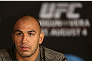 LOS ANGELES - AUGUST 02: Brandon Vera attends the UFC on FOX press conference at the J.W. Marriott on August 2, 2012 in Los Angeles, California. (Photo by Josh Hedges/Zuffa LLC/Zuffa LLC via Getty Images)